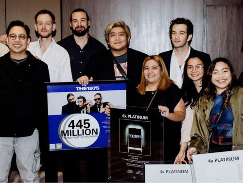 Ph first dibs on the 1975: band receives half a billion streams