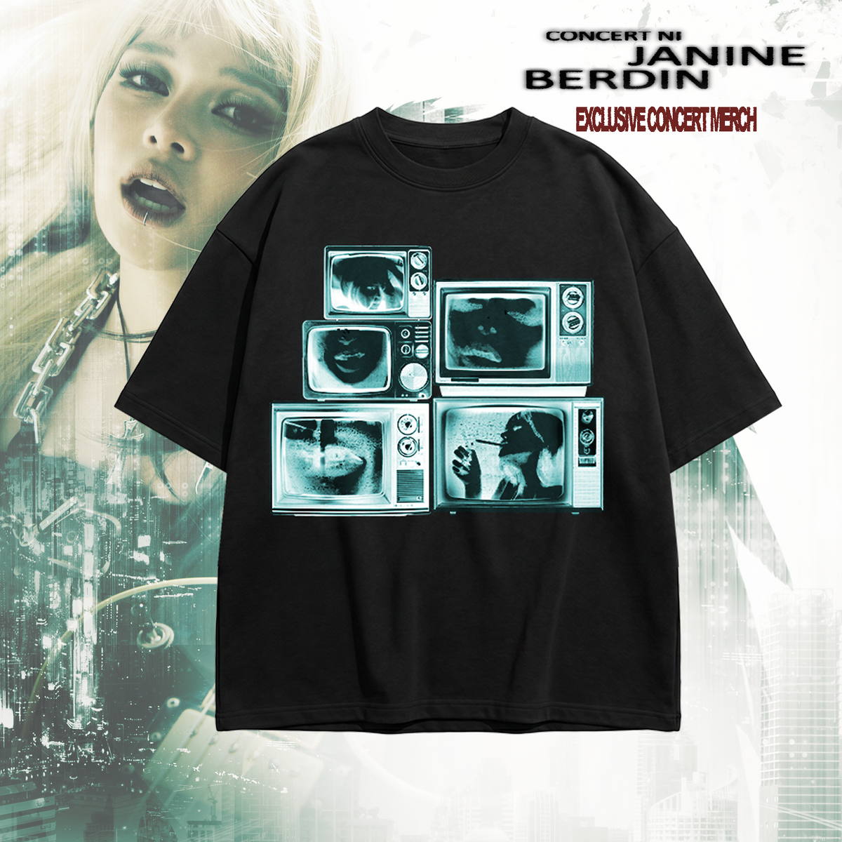 Channel Janine Graphic Tee