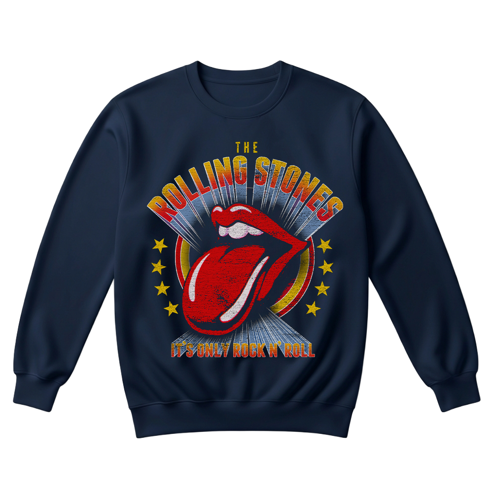 The Rolling Stones “It’s Only Rock ’n Roll” Vintage Graphic Sweater