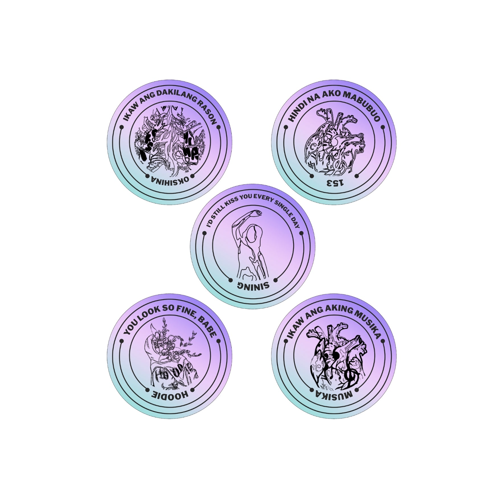 Dionela Tour - Hologram Sticker