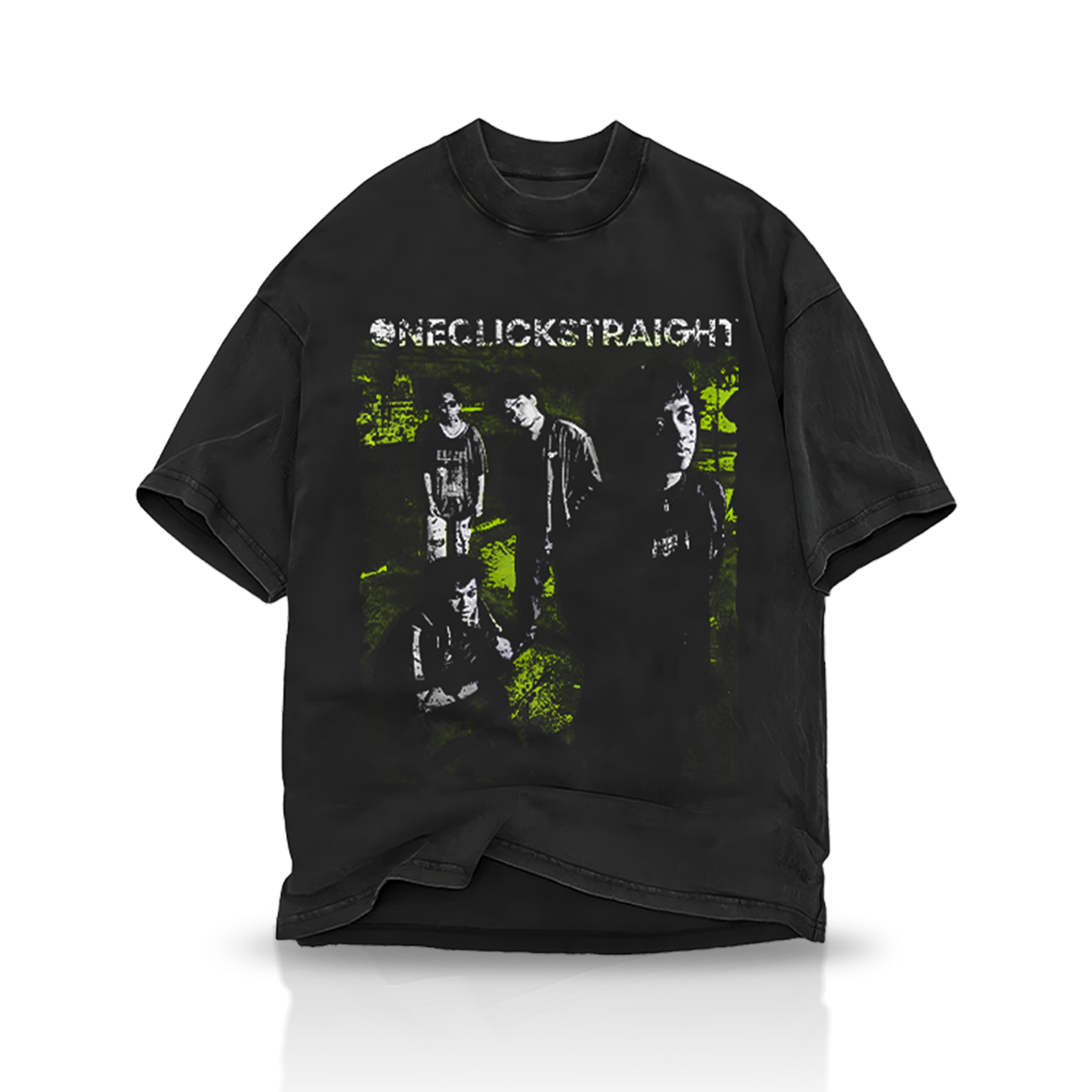 One Click Straight Official Band Shirt