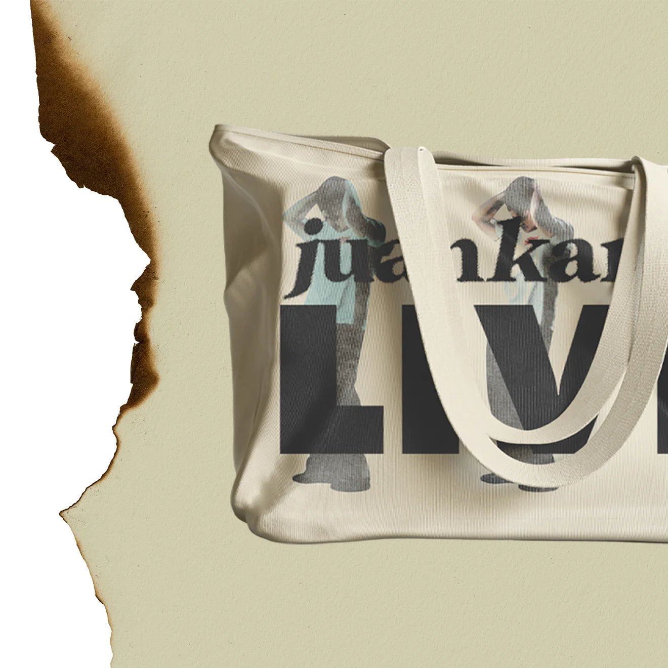 JK LIVE Tote Bag