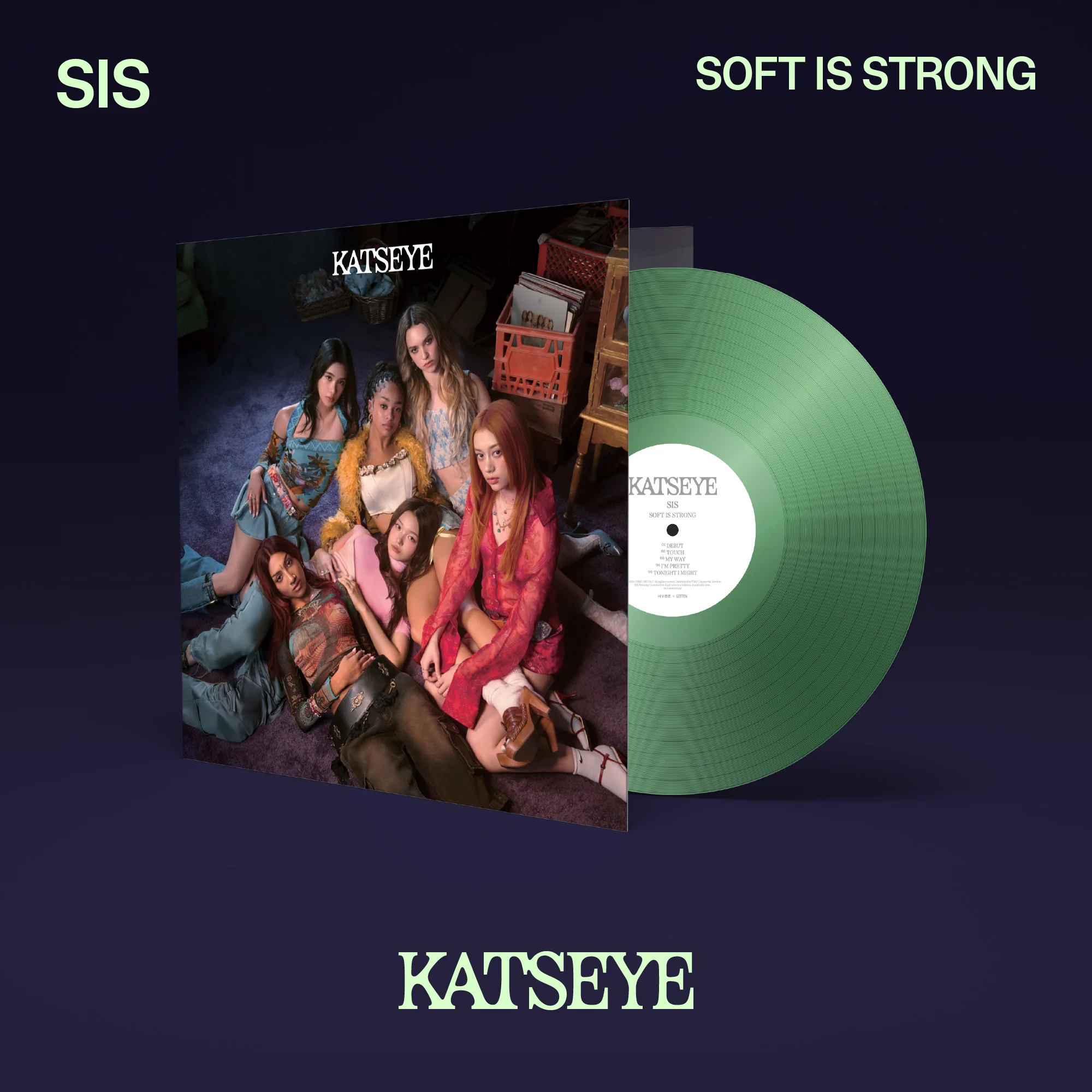 KATSEYE - "SIS (Soft Is Strong)" - Vinyl