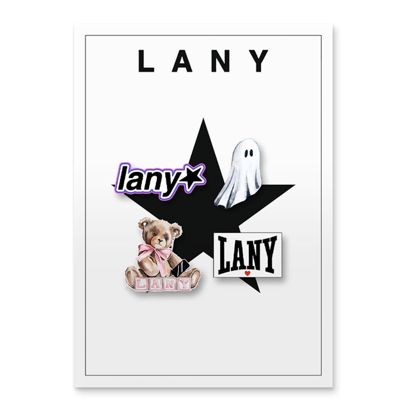 LANY Enamel Pins Set