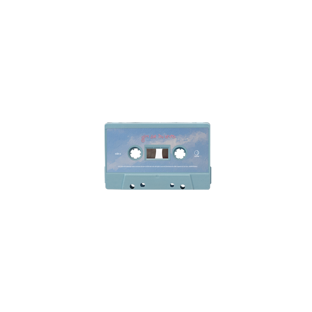 you seem pretty sad for a girl so in love - exclusive baby blue cassette
