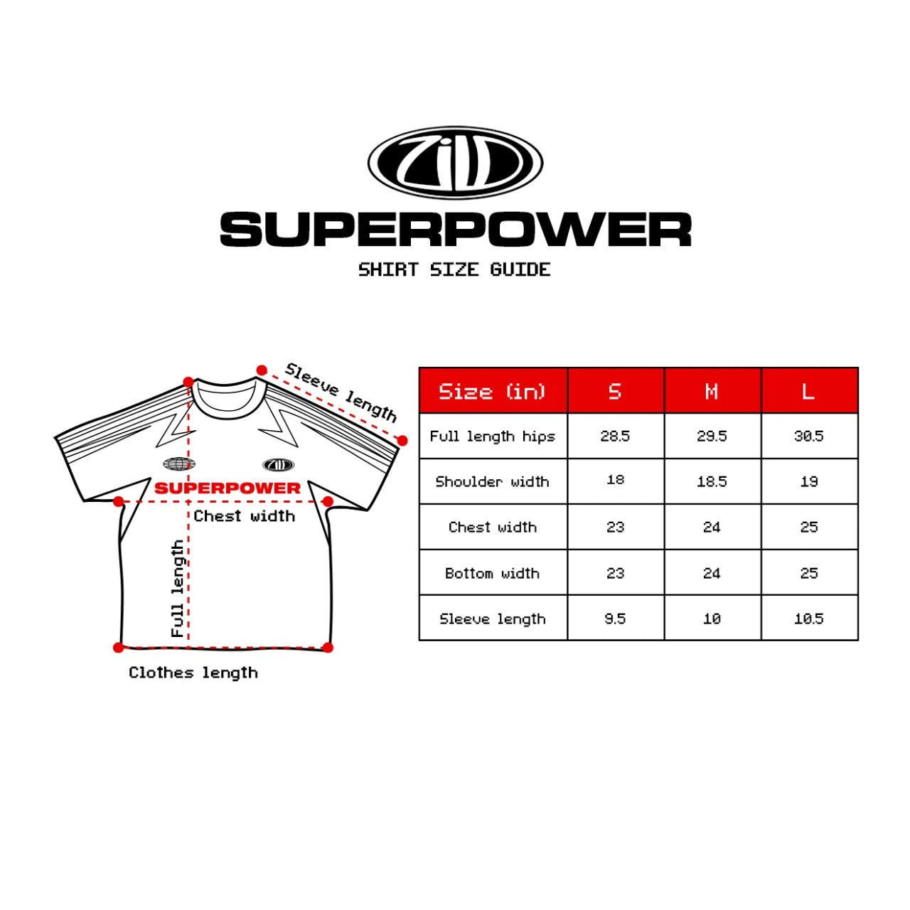 Superpower Jersey Shirt