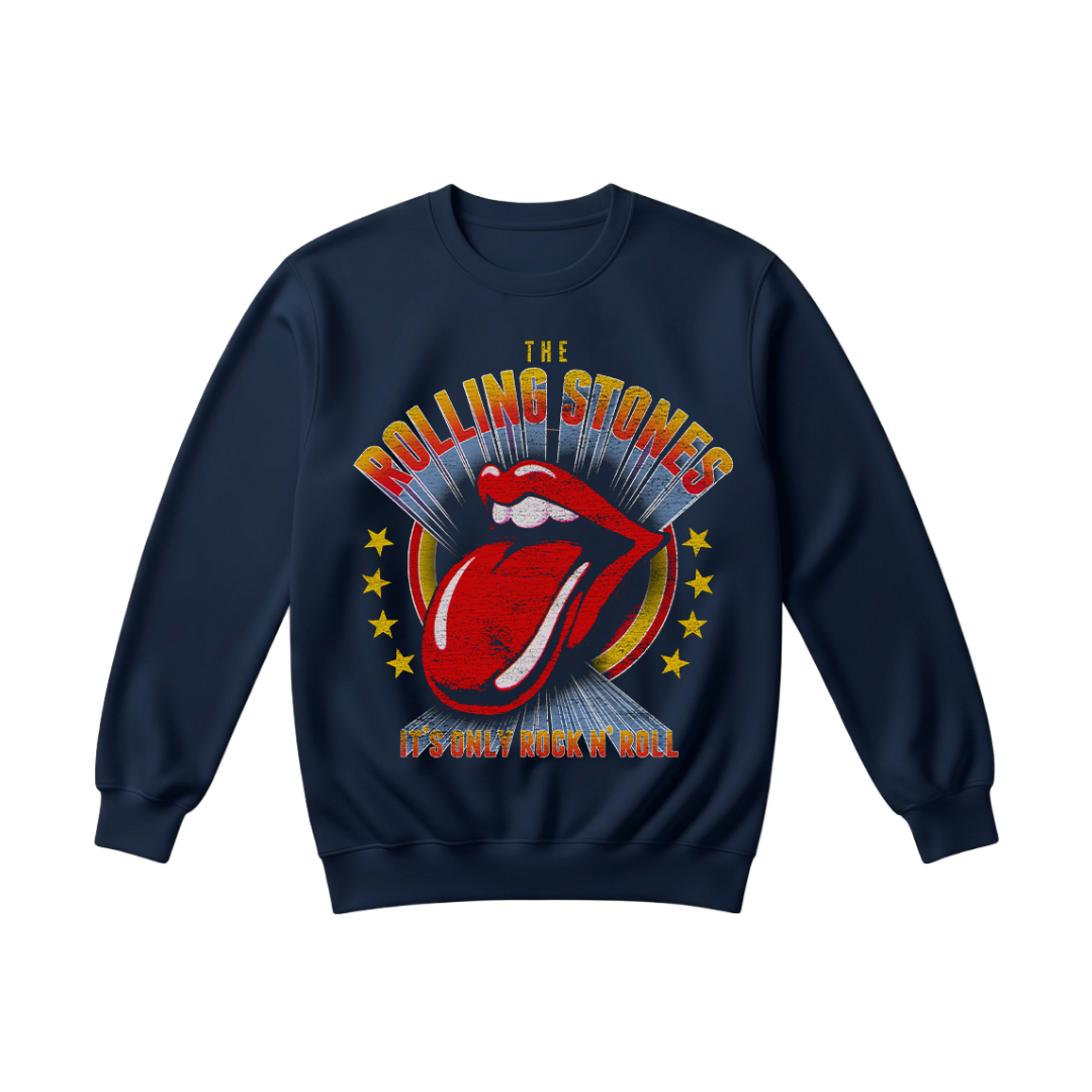 The Rolling Stones “It’s Only Rock ’n Roll” Vintage Graphic Sweater